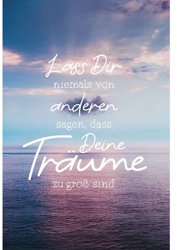 Lass Dir Niemals Von Anderen Sagen, Dass