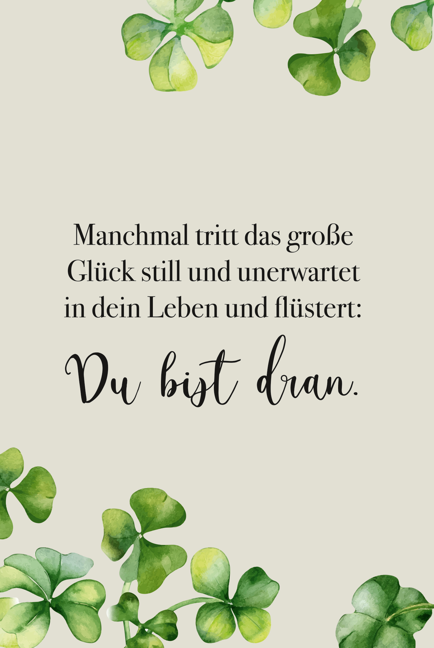 Du Bist Dran