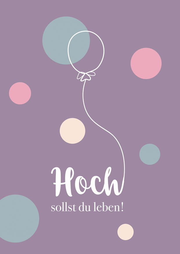 HOCH SOLLST DU LEBEN!