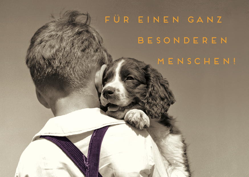 FÜR EINEN GANZ BESONDEREN MENSCHEN