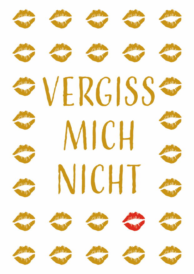 Vergiss Mich Nicht