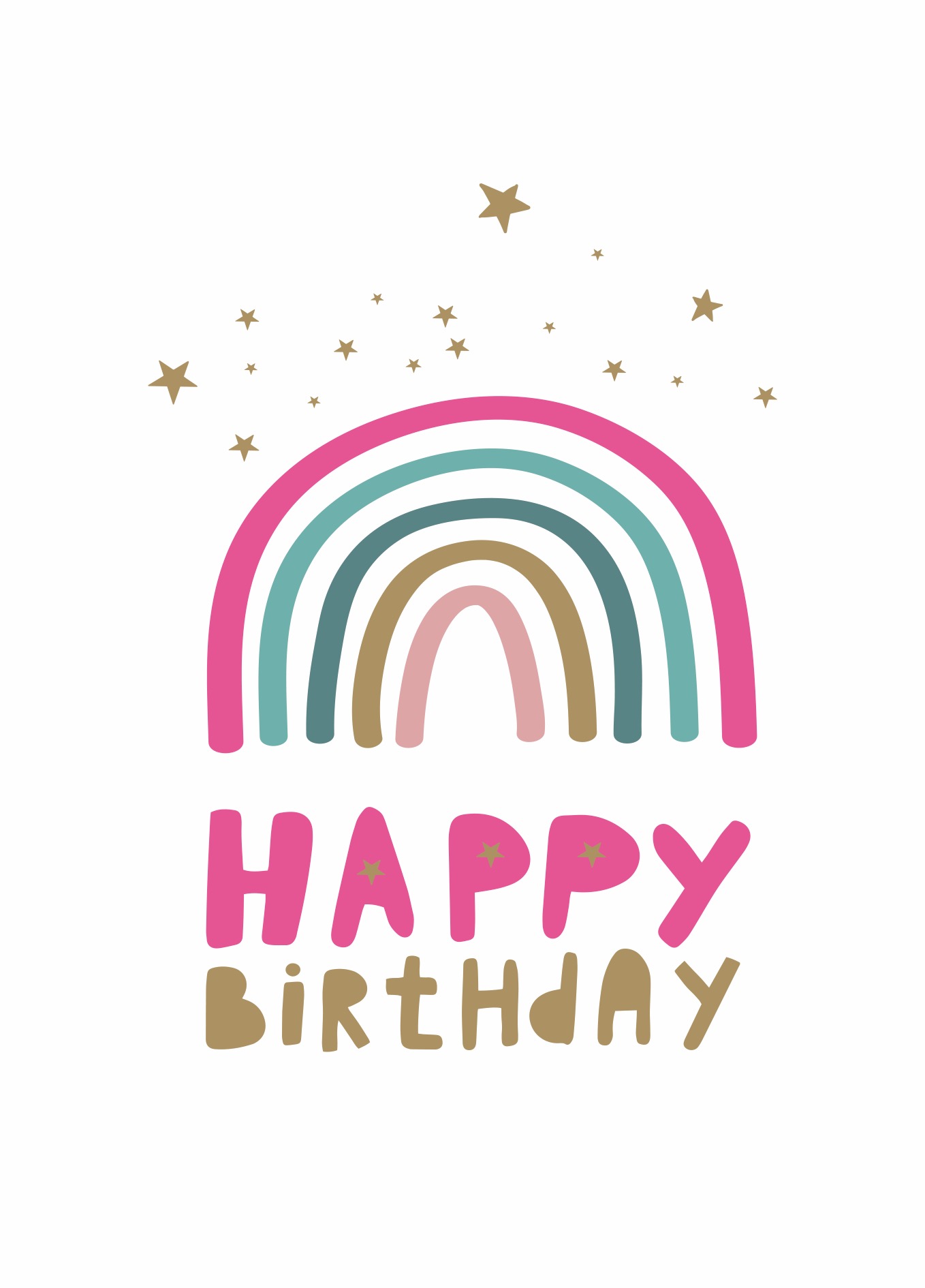 HAPPY BIRTHDAY REGENBOGEN