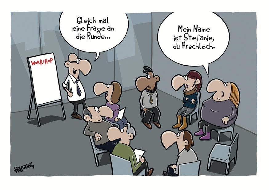 STEFANIE, DU ARSCHLOCH