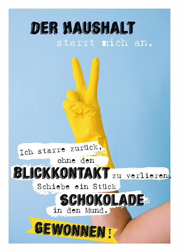 DER HAUSHALT STARRT MICH AN