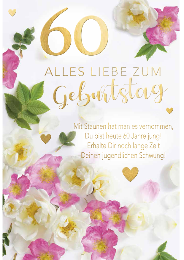 60 Alles Liebe Zum Geburtstag