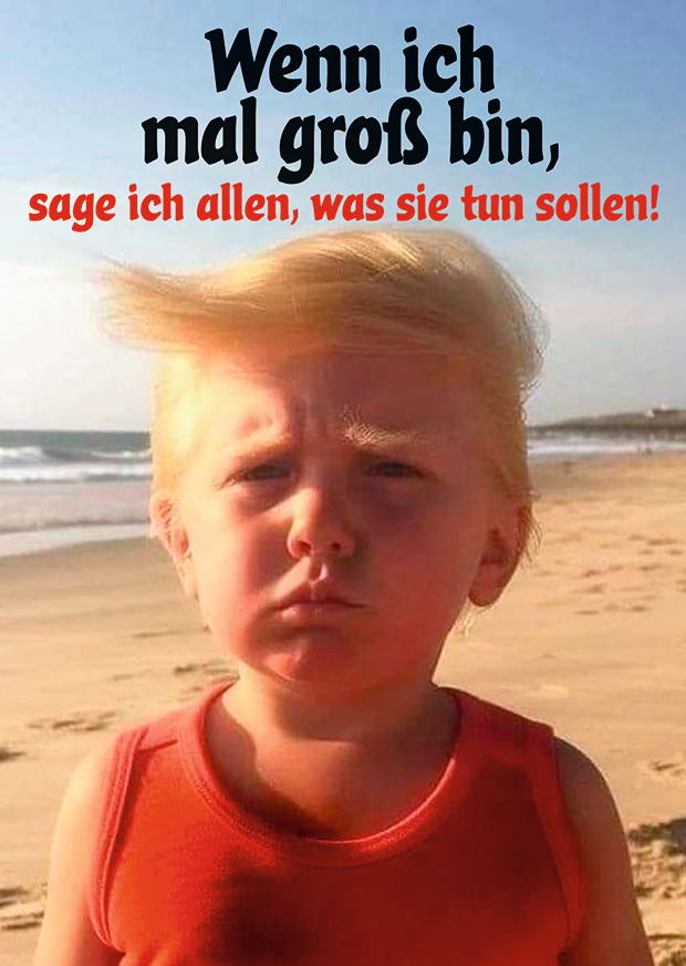 Klein Donald Trump