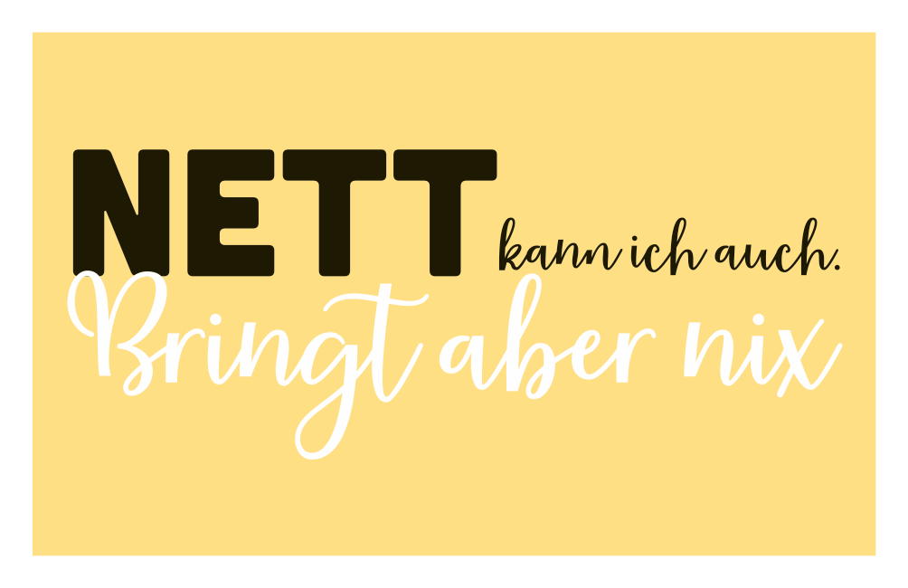NETT KANN ICH AUCH - MAGNETE