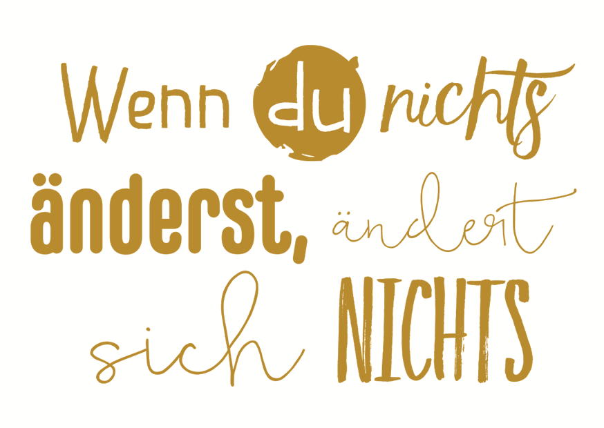 WENN DU NICHTS ÄNDERST - MAGNETE GOLD