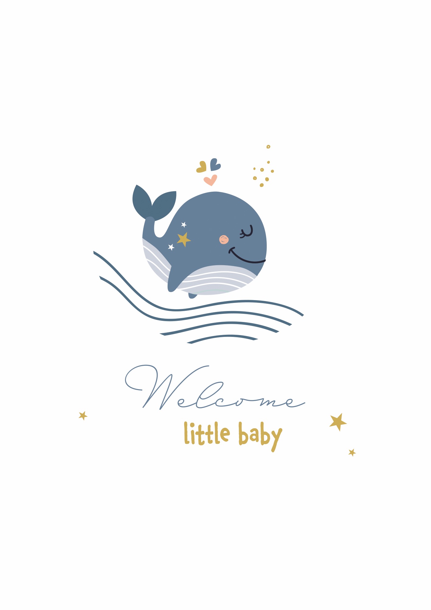 WELCOME LITTLE BABY WAL