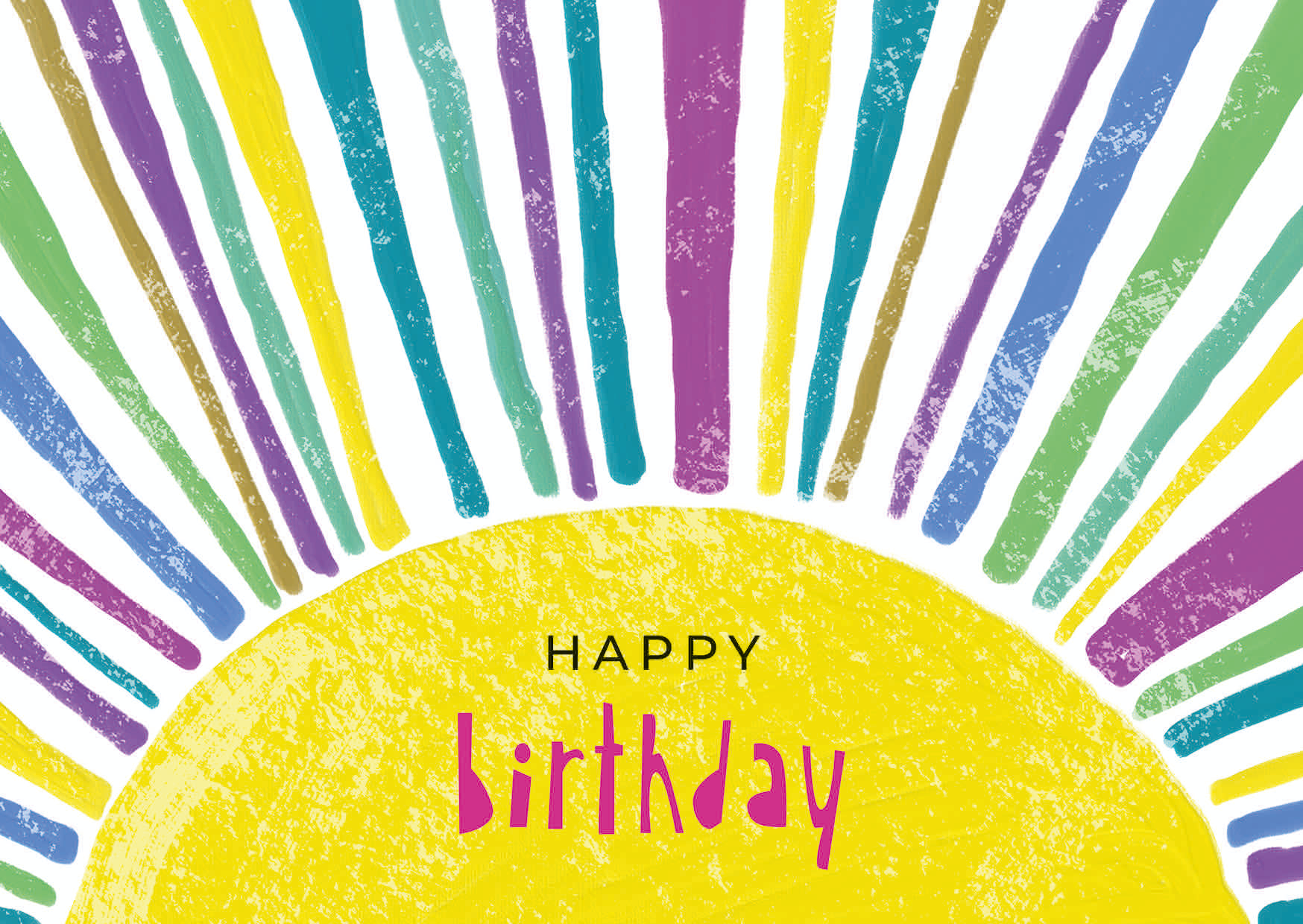 HAPPY BIRTHDAY SONNENSTRAHLEN