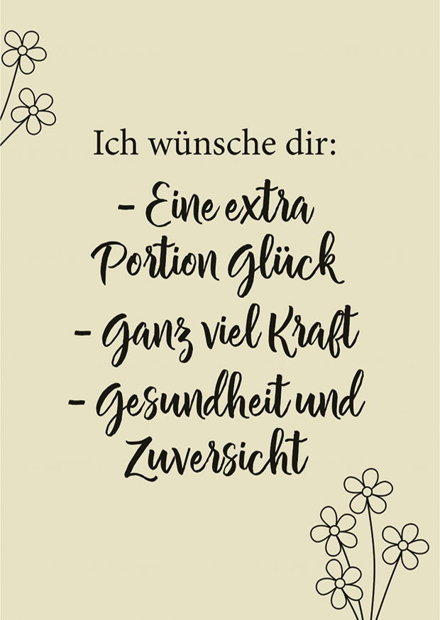 ICH WÜNSCHE DIR: