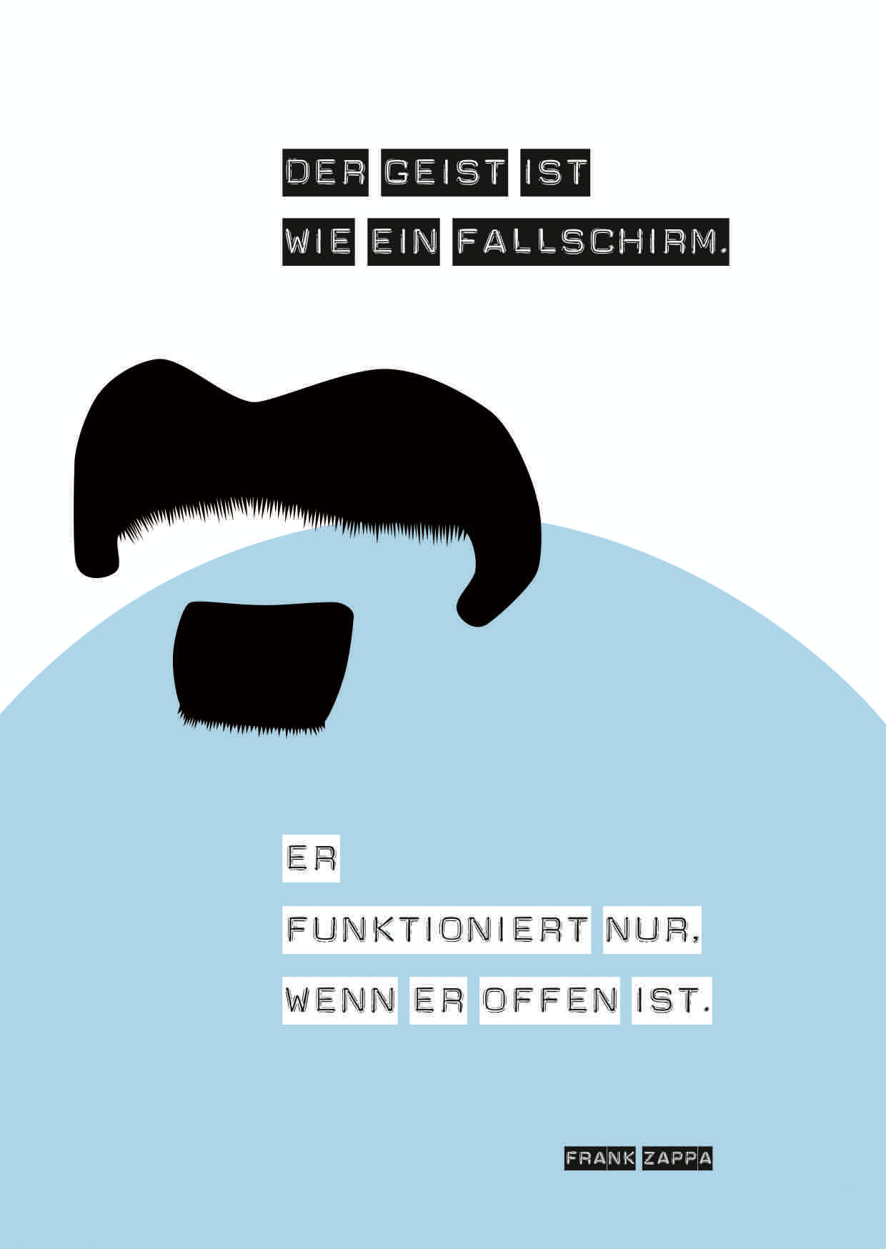 DER GEIST IST WIE EIN FALLSCHIRM