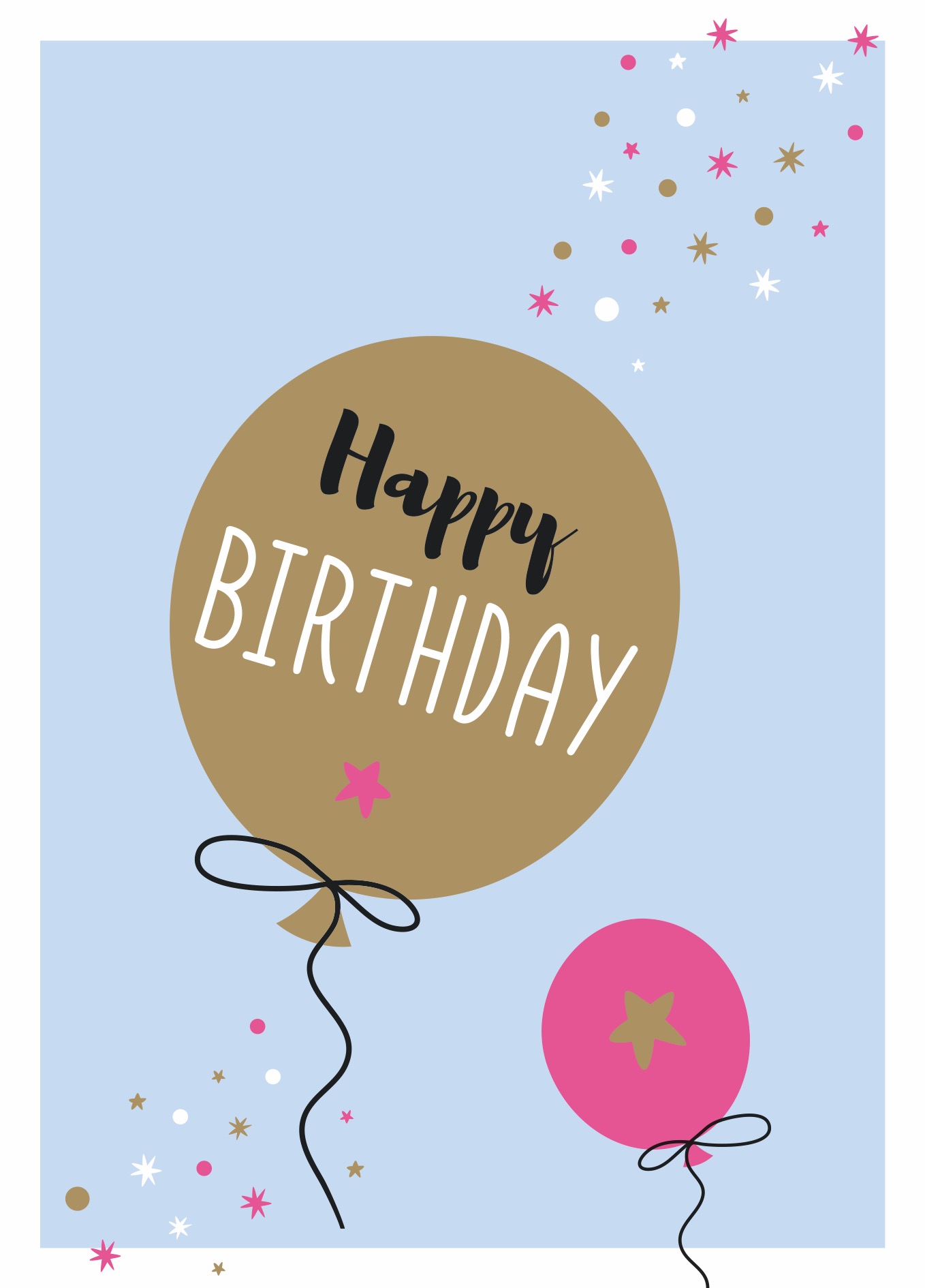 HAPPY BIRTHDAY LUFTBALLONS