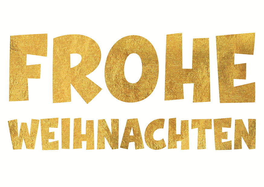 FROHE WEIHNACHTEN