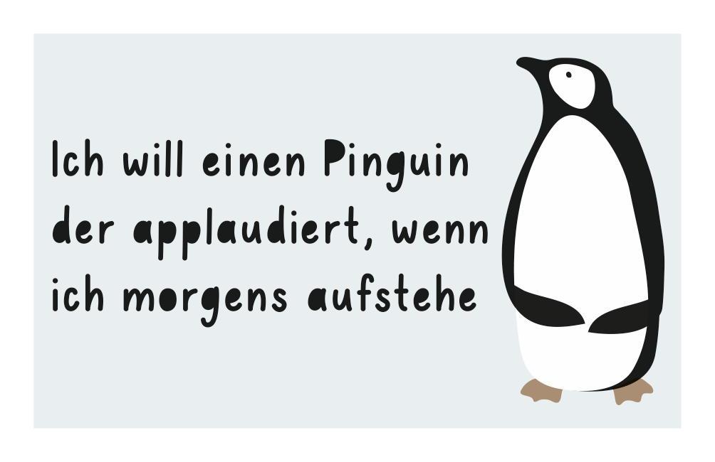 Ich Will Einen Pinguin - Magnete