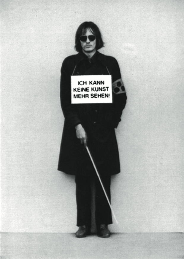 ICH KANN KEINE KUNST MEHR SEHEN