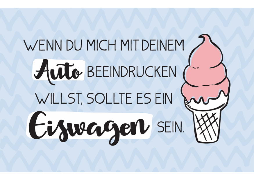 Ein Eiswagen - Magnete