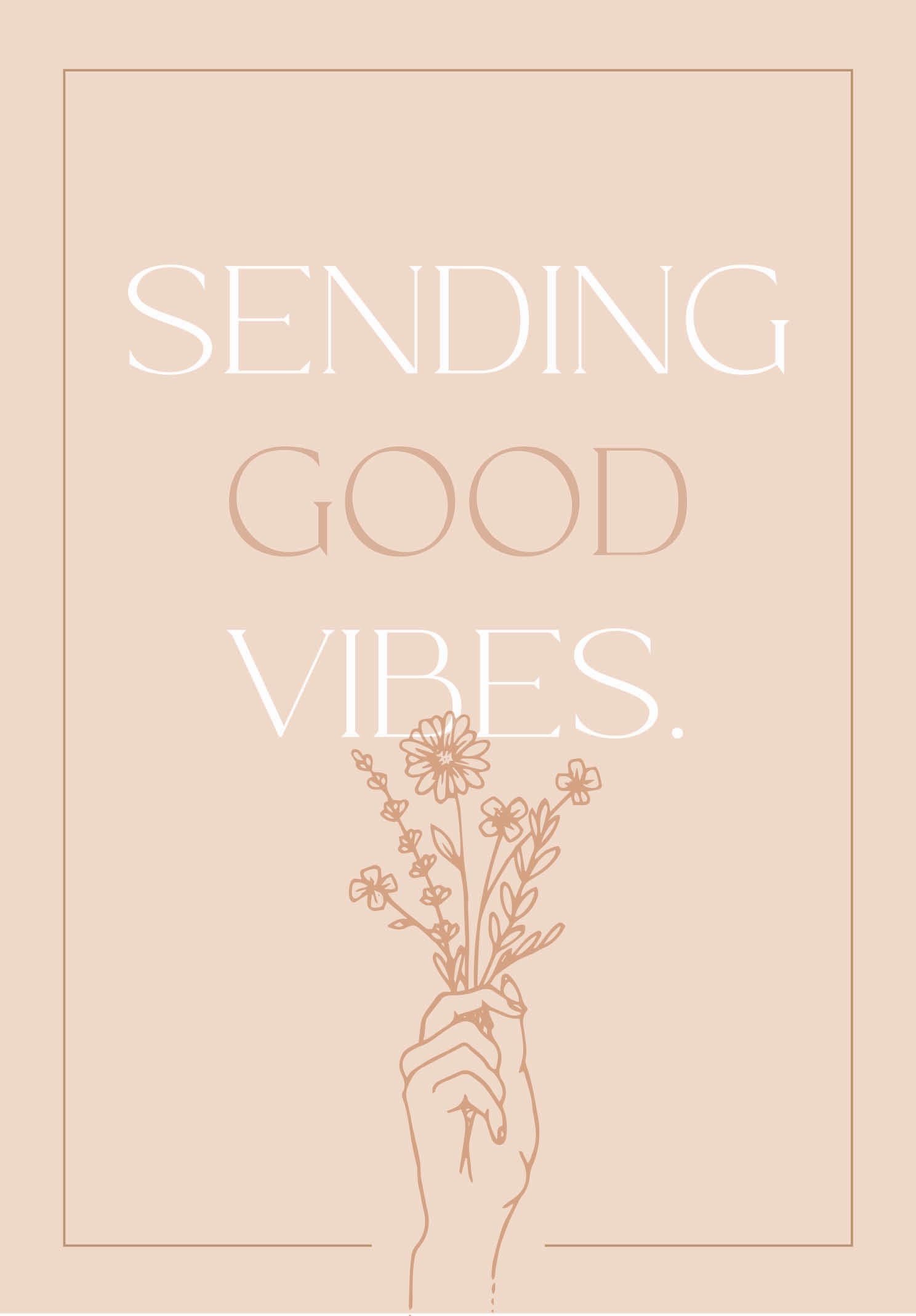 Sending Good Vibes.