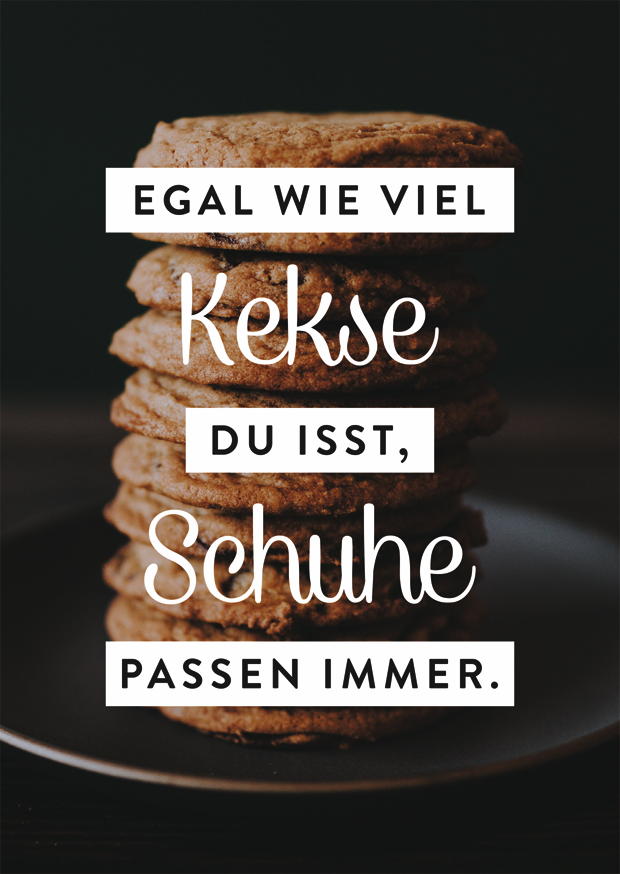SCHUHE PASSEN IMMER