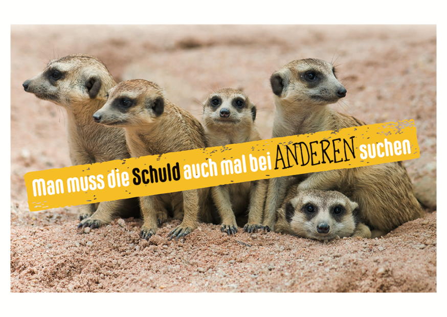 Man Muss Die Schuld - Magnete