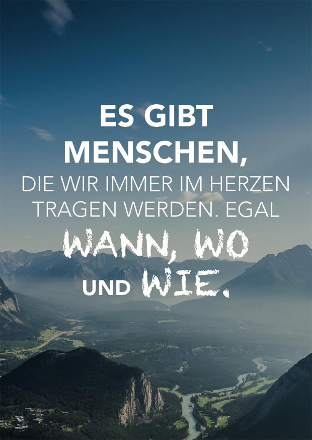IMMER IM HERZEN TRAGEN