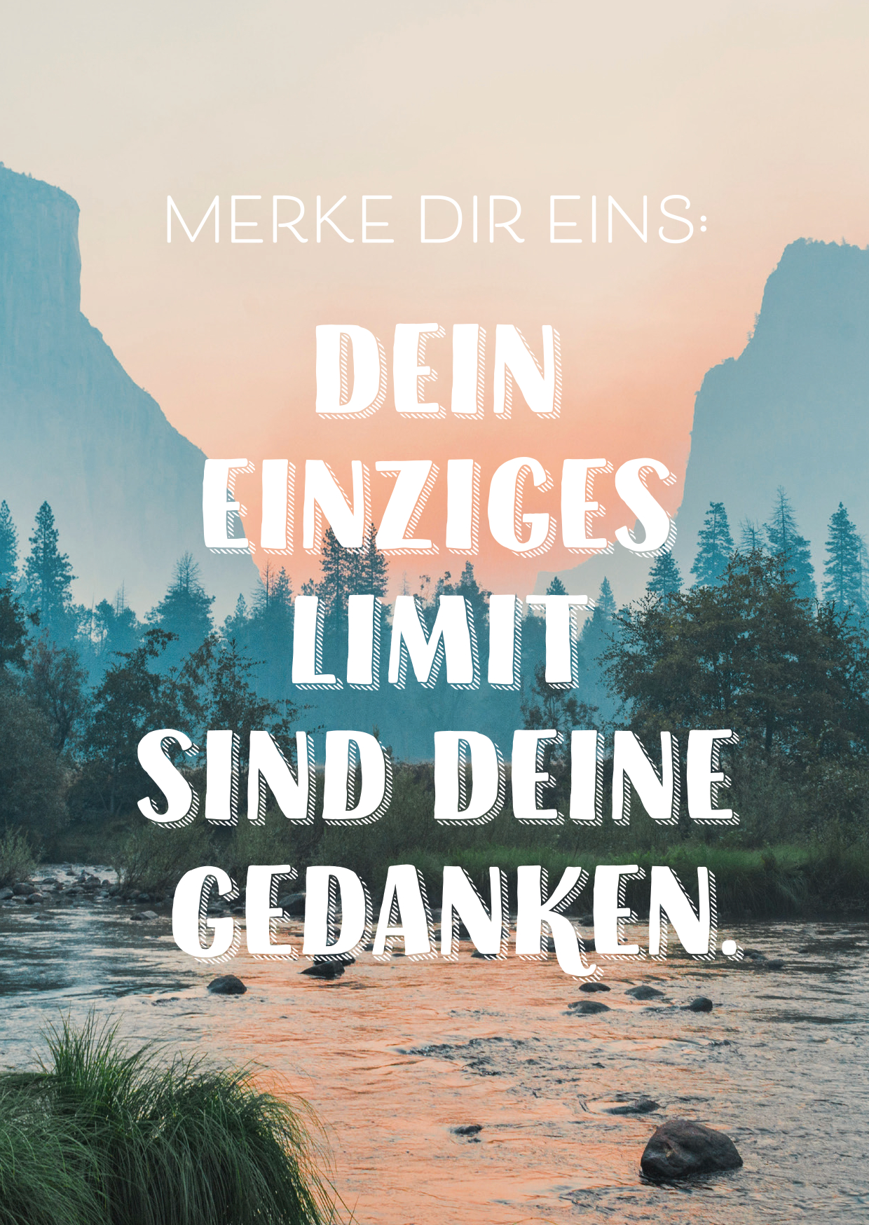 Merke Dir Eins: Dein Einziges Limit