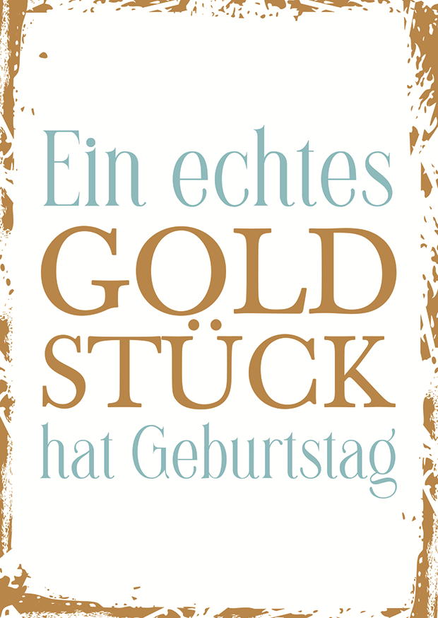 Ein Echtes Goldstück