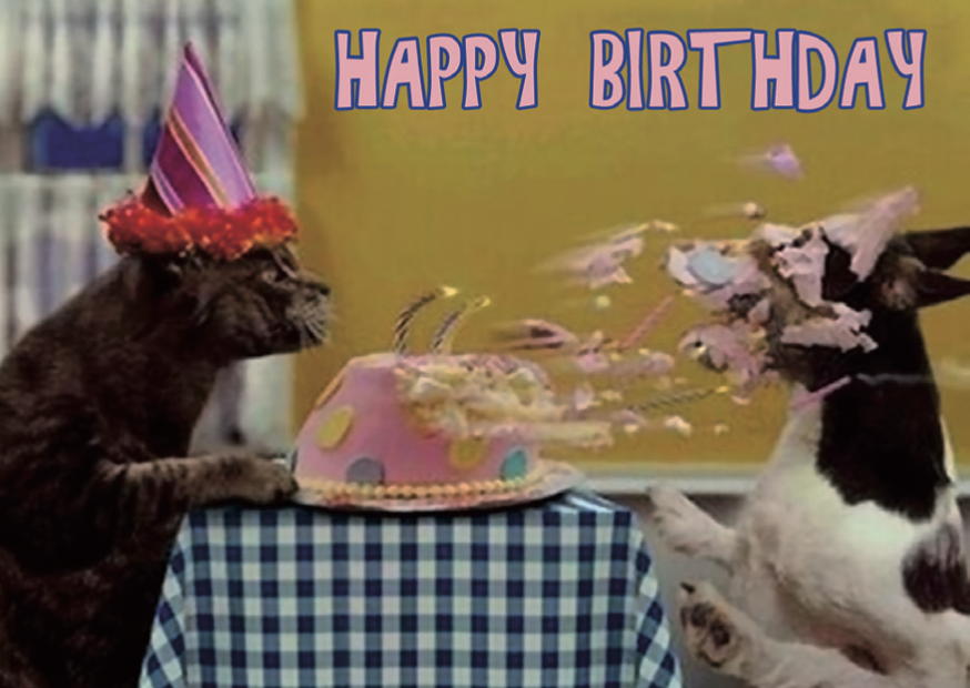 HAPPY BIRTHDAY HUNDETORTE