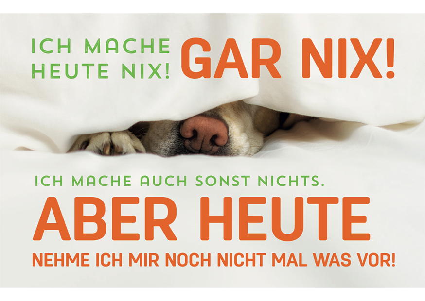 ICH MACHE HEUTE NIX! - MAGNETE