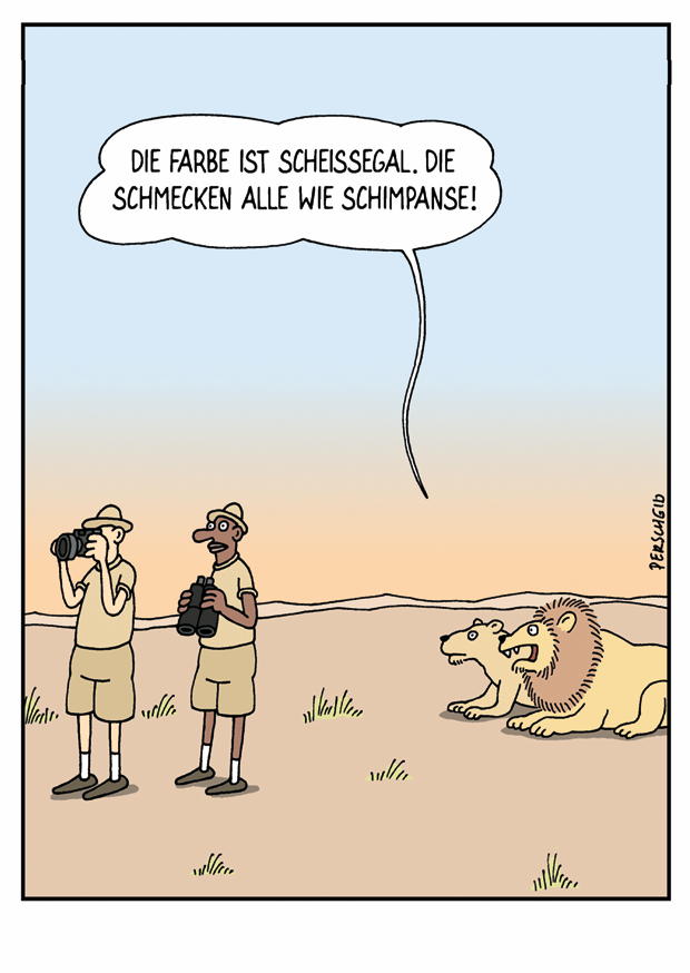 DIE FARBE IST SCHEISSEGAL.