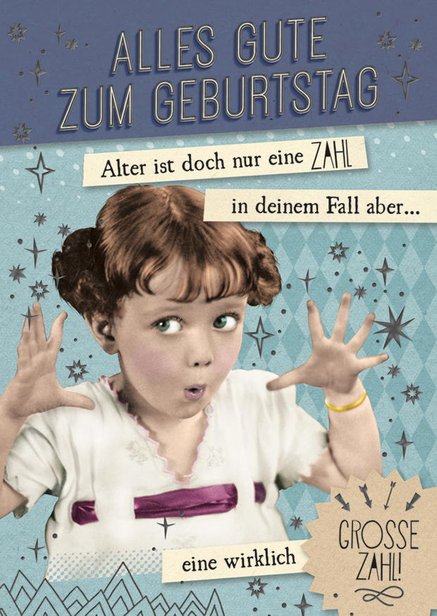 GROSSE ZAHL SILBER