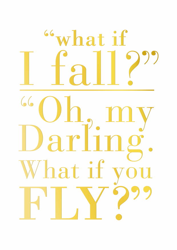 WHAT IF I FALL? GOLD