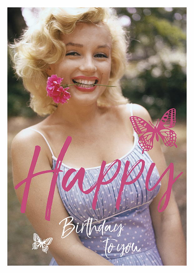 Marilyn Monroe Happy Birthday To You