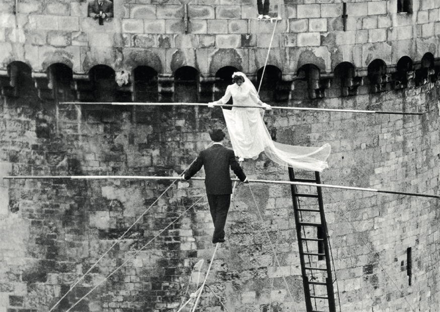 Hochzeit Auf Dem Seil