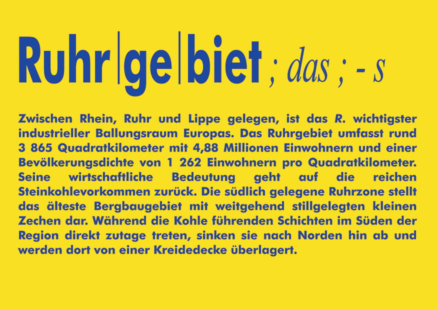 RUHRGEBIET
