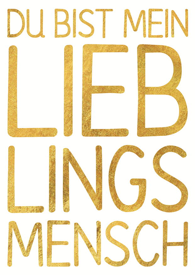 LIEBLINGSMENSCH