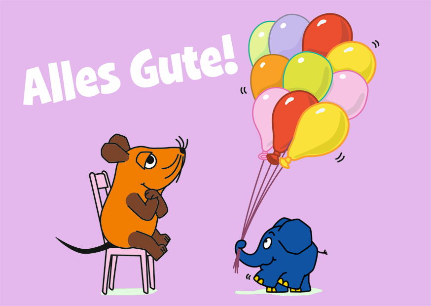 Alles Gute! Luftballons