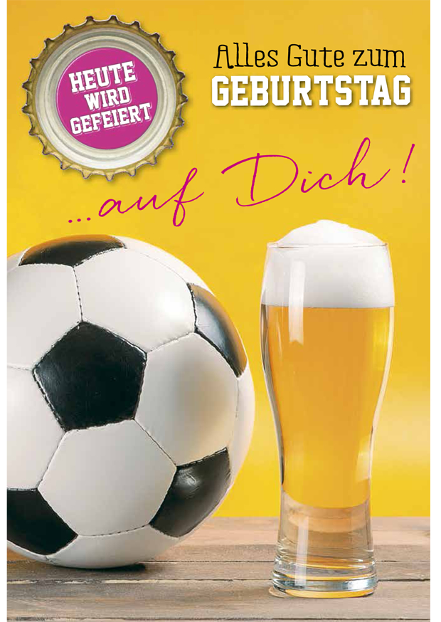 Alles Gute Fussball Bier