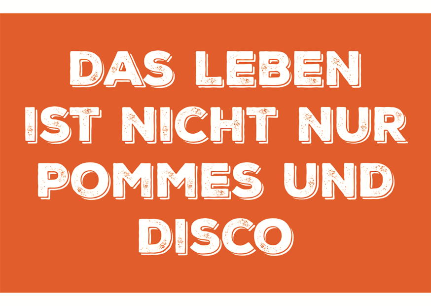 NICHT NUR POMMES UND DISCO - MAGNETE SPEZIAL