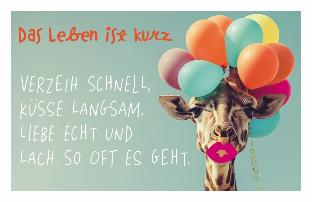 DAS LEBEN IST KURZ - Magnete