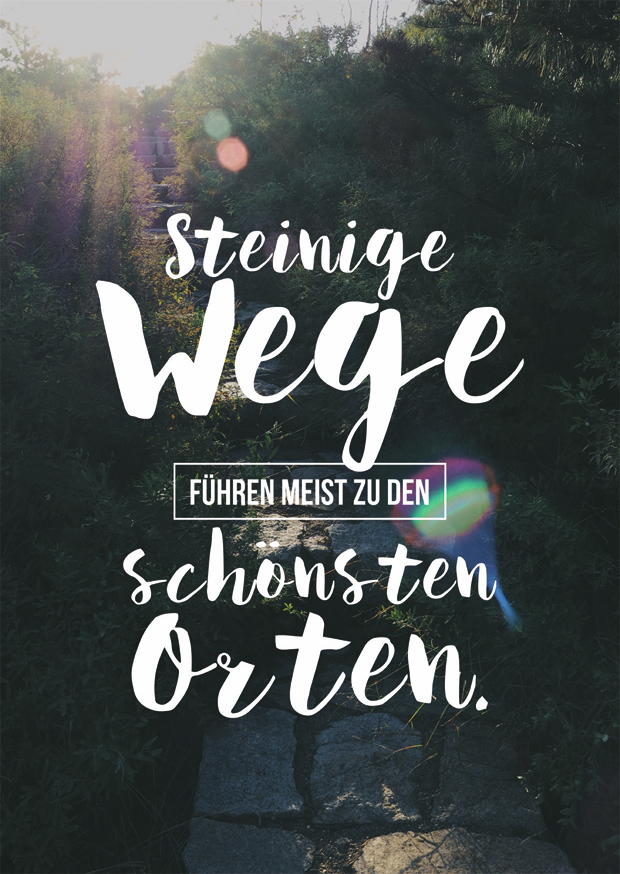 STEINIGE WEGE
