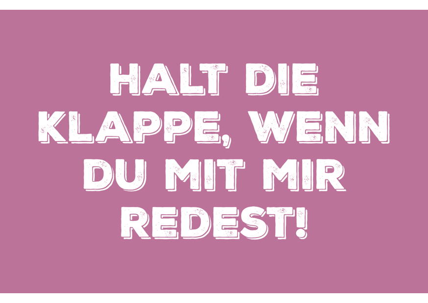 HALT DIE KLAPPE - MAGNETE SPEZIAL