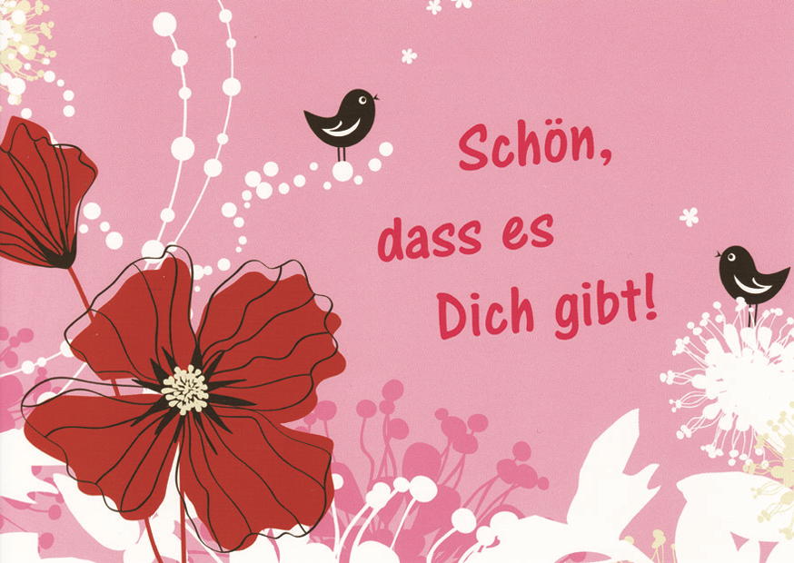 SCHÖN DASS ES DICH GIBT