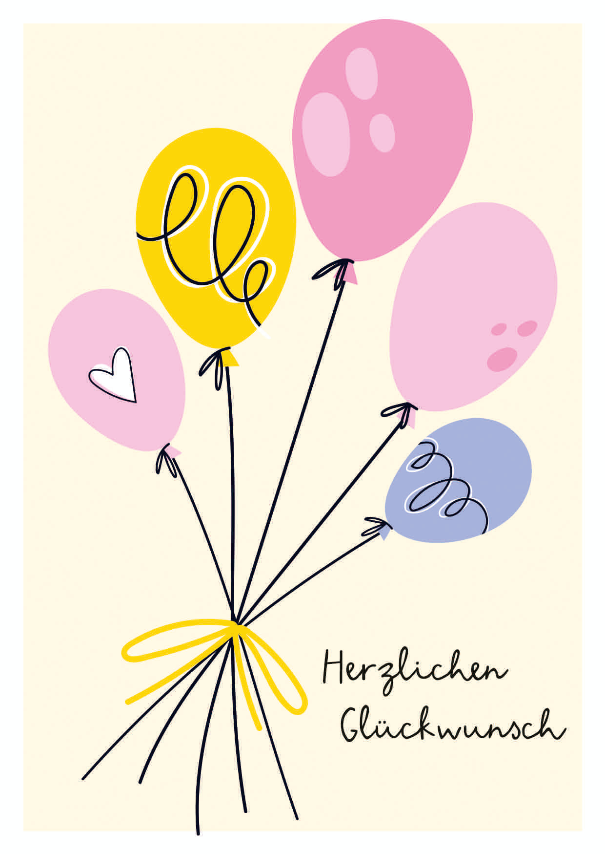 0103-9000270 HERZLICHEN GLÜCKWUNSCH LUFTBALLONS