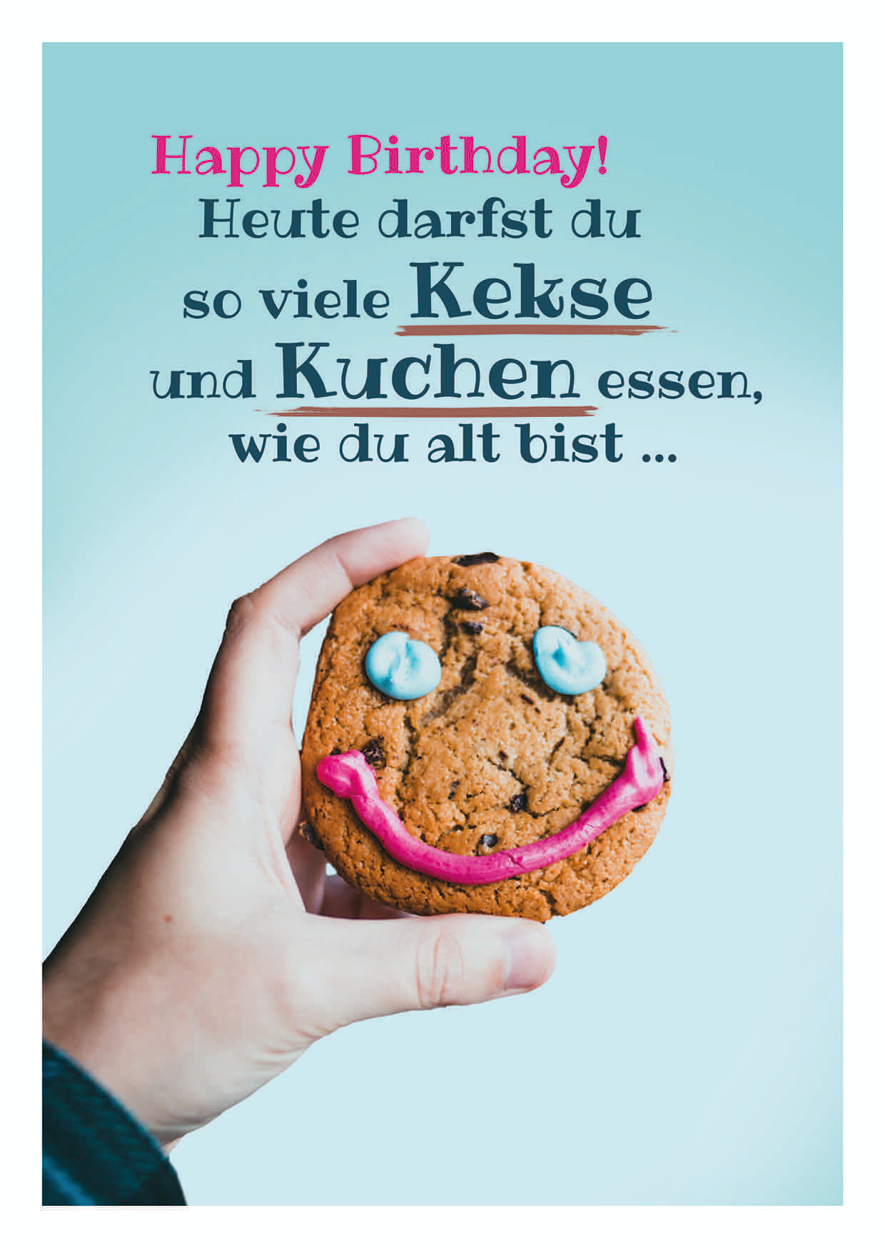 VIELE KEKSE UND KUCHEN ESSEN