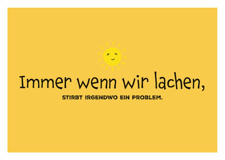 Immer Wenn Wir Lachen