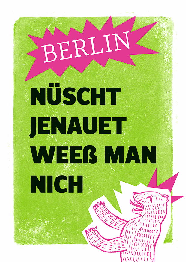 Berlin Nüscht Jenauet - Neon