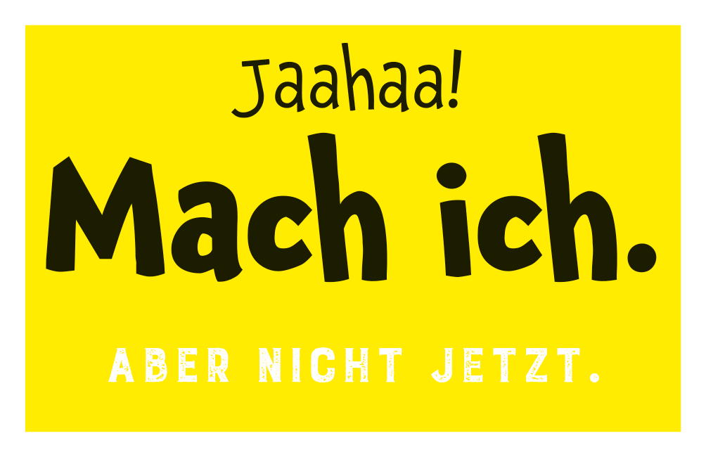 JAAHAA! MACH ICH - MAGNETE