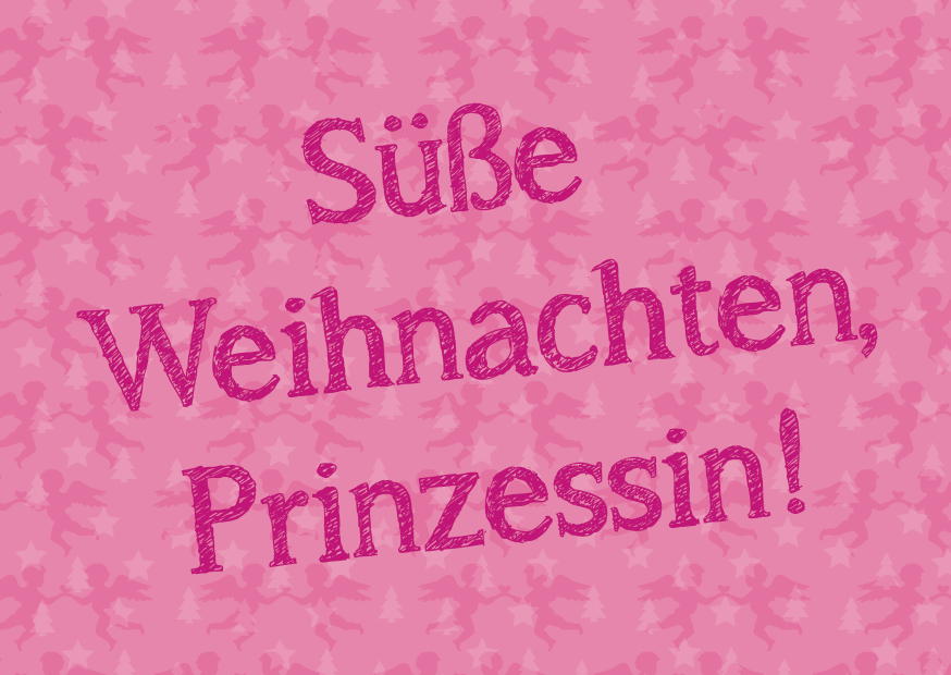 SÜSSE WEIHNACHTEN PRINZESSIN