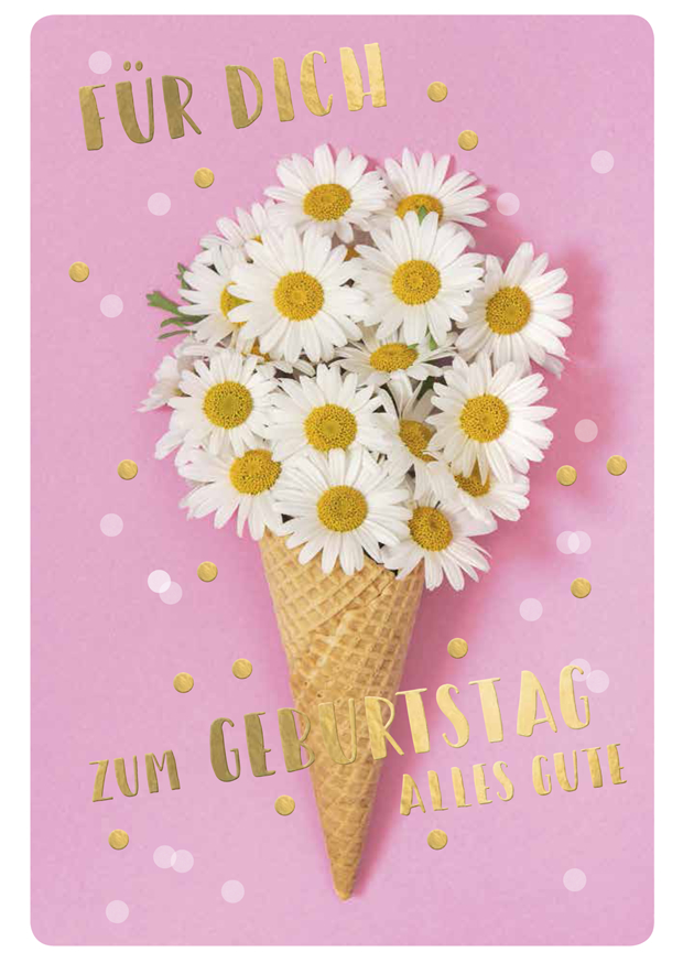 FÜR DICH BLUMEN EISTÜTE